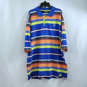 Southpole Mens Polo Top Size XL Striped
